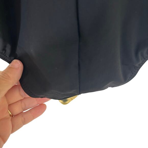 SPANX Love Your Assets Black One Piece Ruched Front Size S Beach Cruise - Picture 7 of 7